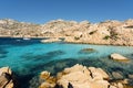 Cala Coticcio, wonderful bay in Caprera Island, La Maddalena, Sardinia, Italy Royalty Free Stock Photo