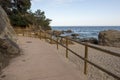 Cala de Sant Francesc in Blanes, Costa Brava Royalty Free Stock Photo