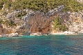 Cala dei Gabbiani beach - Sardinia - Italy Royalty Free Stock Photo