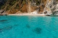 Cala dei Gabbiani beach - Sardinia - Italy Royalty Free Stock Photo