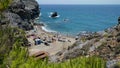 Cala del Barco beach Royalty Free Stock Photo