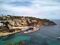 Cala del Mago coastline in Mallorca. Spain