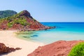 Cala del Pilar beach scenery Royalty Free Stock Photo