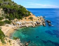 Cala den Serra, Ibiza Royalty Free Stock Photo