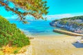 Cala Dragunara on a clear day Royalty Free Stock Photo