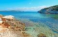 Cala Dragunara shore Royalty Free Stock Photo