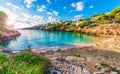 Cala Esmeralda beach, Palma Mallorca Royalty Free Stock Photo