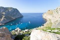 Cala Figuera de Formentor, Mallorca - Sailing-boats at the bay o Royalty Free Stock Photo