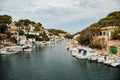 Cala Figuera harbor Royalty Free Stock Photo