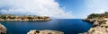 Cala Figuera panorama Royalty Free Stock Photo
