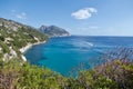 Cala Fuili Beach in Cala Gonone, Orosei Gulf, Sardinia, Italy Royalty Free Stock Photo