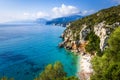 Cala Fuili beach in Orosei Golf, Sardinia, Italy Royalty Free Stock Photo