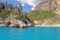 Cala Goloritze beach - Italy - Sardinia Royalty Free Stock Photo