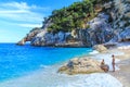 Cala Goloritze beach, Sardegna Royalty Free Stock Photo