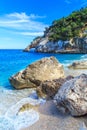 Cala Goloritze beach, Sardegna Royalty Free Stock Photo