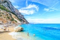 Cala Goloritze beach, Sardegna Royalty Free Stock Photo