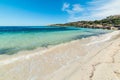 Cala Granu foreshore in Costa Smeralda Royalty Free Stock Photo