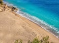 Cala Les Vienesos beach playa Miami-Platja Royalty Free Stock Photo