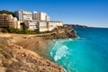 Cala Llenguadets Salou Platja beach Tarragona Royalty Free Stock Photo