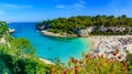 Cala Llombards beach, Mallorca - Spain Royalty Free Stock Photo