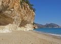 Cala Luna beach and Orosei Gulf - Sardinia, Italy Royalty Free Stock Photo