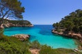 Cala Mitjana y Mitjaneta in Menorca Ciutadella at Balearic