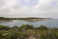 Cala Mondrago beach in Majorca Royalty Free Stock Photo