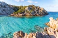 Cala Napoletana, wonderful bay in La Maddalena, Sardinia, Italy Royalty Free Stock Photo