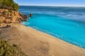 Cala Pescador beach playa in Miami Platja Royalty Free Stock Photo