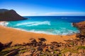 Cala Pilar beach in Menorca at Balearic Islands