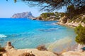 Cala Pinets beach in Benissa Alicante Spain