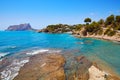 Cala Pinets beach in Benissa Alicante Spain