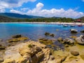 Cala Pira Beach, Sardinia, Italy Royalty Free Stock Photo