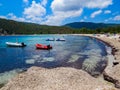 Cala Pira Beach, Sardinia, Italy Royalty Free Stock Photo