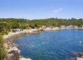 Cala S`Alguer Cove. Palamos, Girona, Catalonia, Spain. Royalty Free Stock Photo