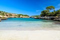 Cala Sa Nau - beautiful bay and beach on Mallorca, Spain - Europe Royalty Free Stock Photo