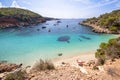 Cala Salada beach, Ibiza, Spain