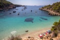 Cala Salada beach, Ibiza, Spain