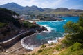 Cala Sant Vicenc bay, Mallorca, Spain Royalty Free Stock Photo