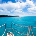 Cala Saona beach in Formentera Balearic islands