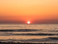 Cala Saona Beach Sunset Royalty Free Stock Photo