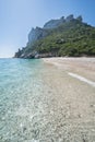 Cala Sisine beach, Sardinia, Italy Royalty Free Stock Photo