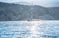 Cala Sisine beach, Sardinia, Italy Royalty Free Stock Photo