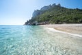 Cala Sisine beach, Sardinia, Italy Royalty Free Stock Photo