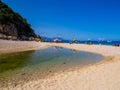 Cala Sisine, Gulf of Orosei, Sardinia, Italy Royalty Free Stock Photo