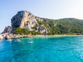 Cala Sisine, Gulf of Orosei, Sardinia, Italy Royalty Free Stock Photo