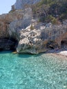 Cala Sisine gulf of orosei sardinia