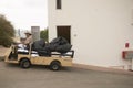 Worker in Cala Tarida