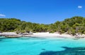 Cala Turqueta beach Royalty Free Stock Photo