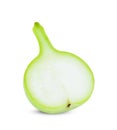 Calabash isolate on white background